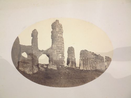 View of the Aqua Claudia, Rome, Italy