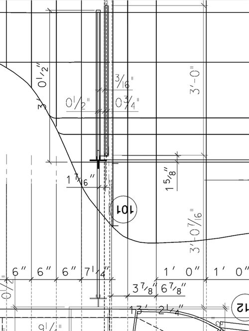 Plot plan for Ost/Kuttner Apartment [O/K Apartment] in New York City, USA
