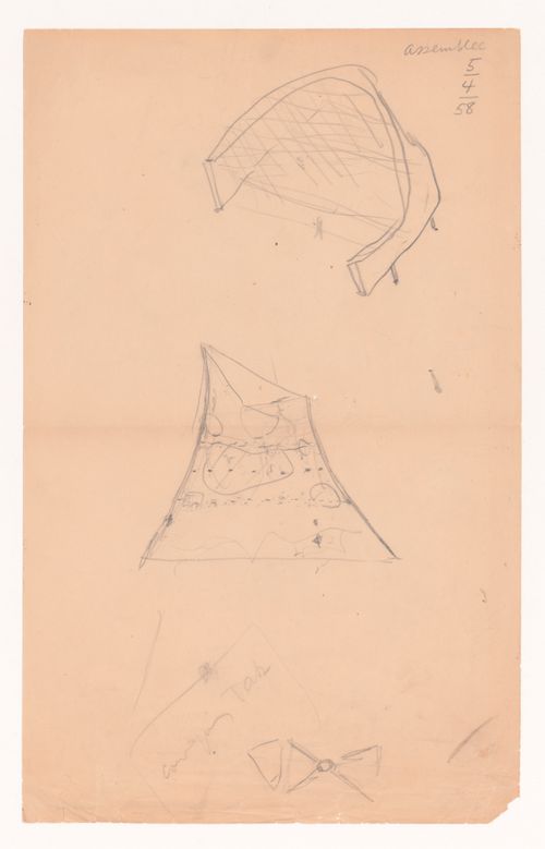 Palais de l'assemblé, Chandigarh panel 8