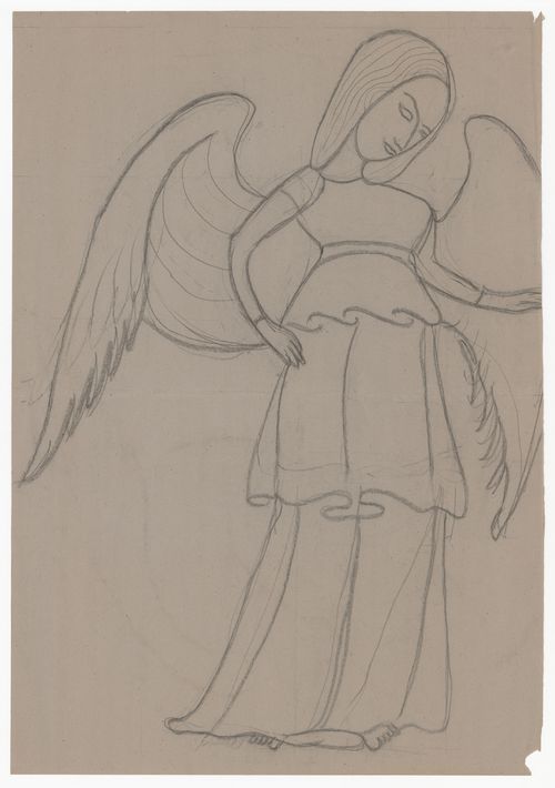 Drawing of an angel