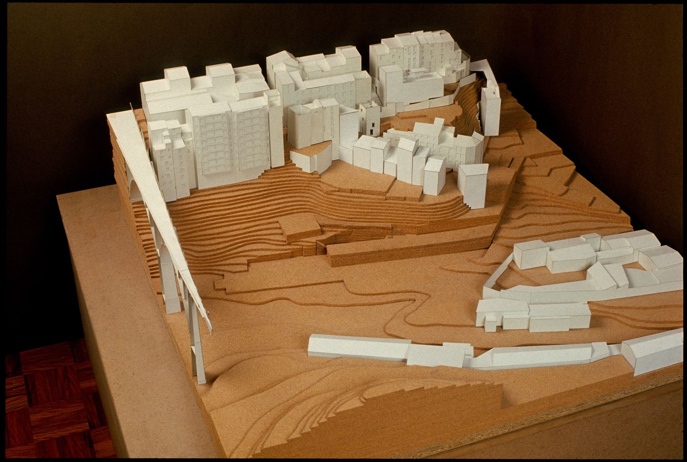 View of model for Reconstrução do Portal de Riquer, Alcoi-Valencia, Spain
