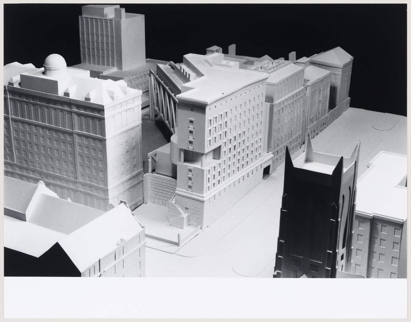 Chandler North Building, Department of Chemistry, Columbia University, New York, New York: model view