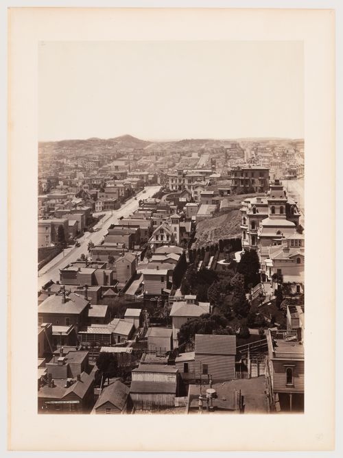 Section 2 of 13 of Panorama of San Francisco from California Street Hill, San Francisco, California