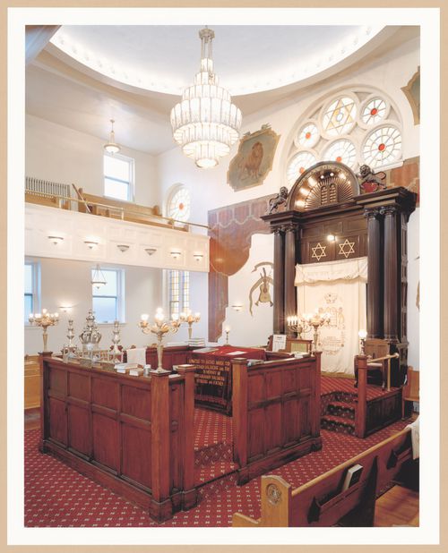 Instruments of Faith: View of Sanctuary, Anshei Minsk Synagogue, Toronto