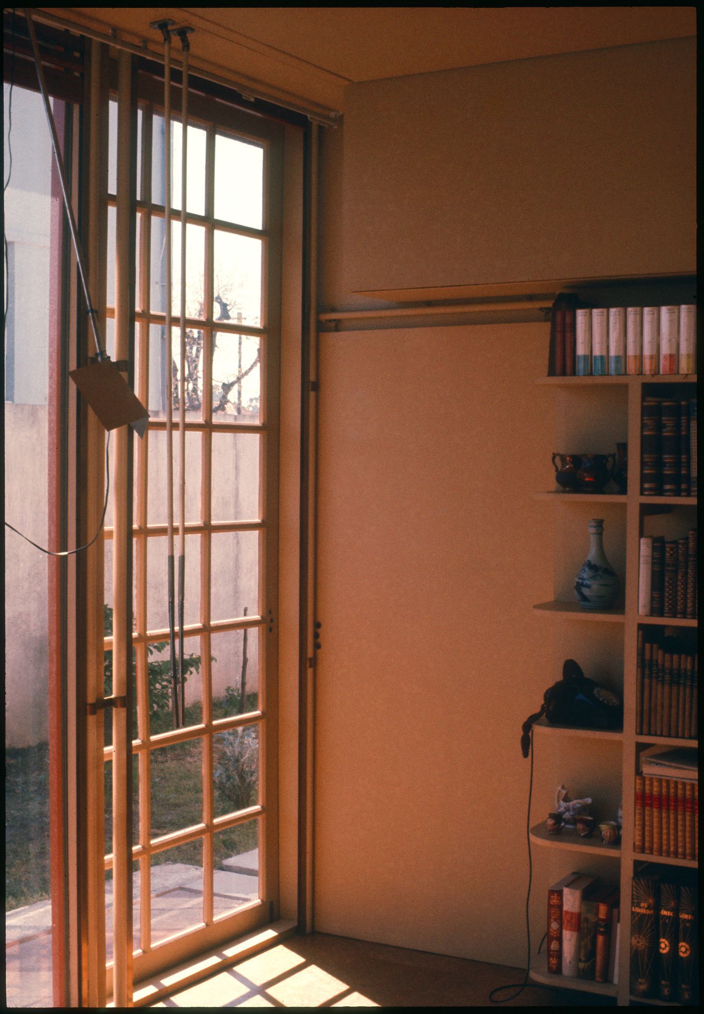 Slide of interior view of Casa Manuel Magalhães, Porto