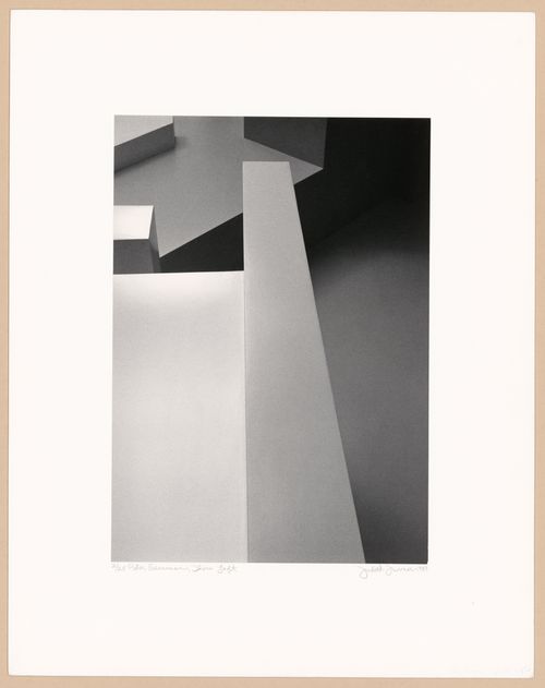 Abstract architectural view of the Fuller/Toms Loft, New York City, New York