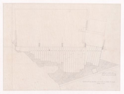 Stone flooring details for Casa de chá, Restaurante da Boa Nova, Leça da Palmeira, Portugal