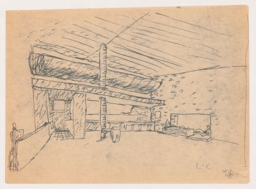 Interior sketch - window