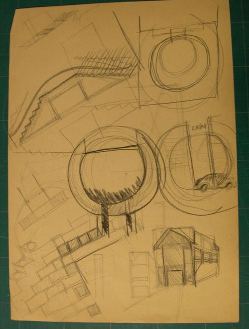 House in Indiana Cornfield, 1972