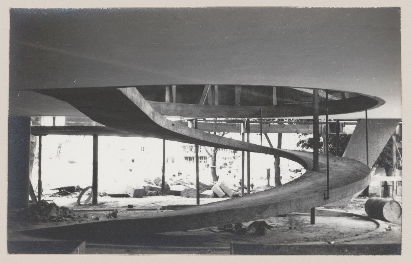 View of Leonel Miranda House, under construction, Rio de Janeiro, Brazil
