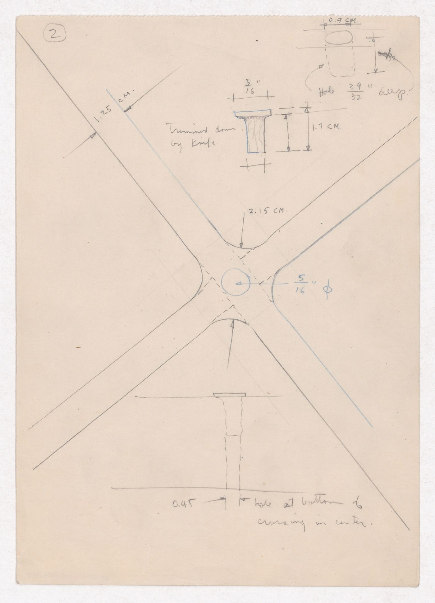 Various documents and drawings including furniture design and office renovation: File G 694