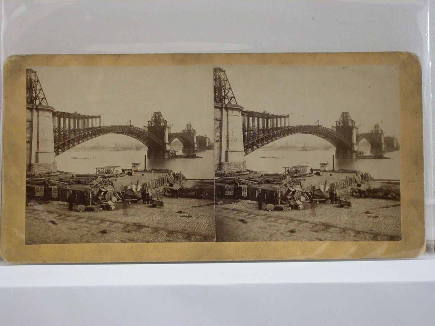 St. Louis, Bridge during construction
