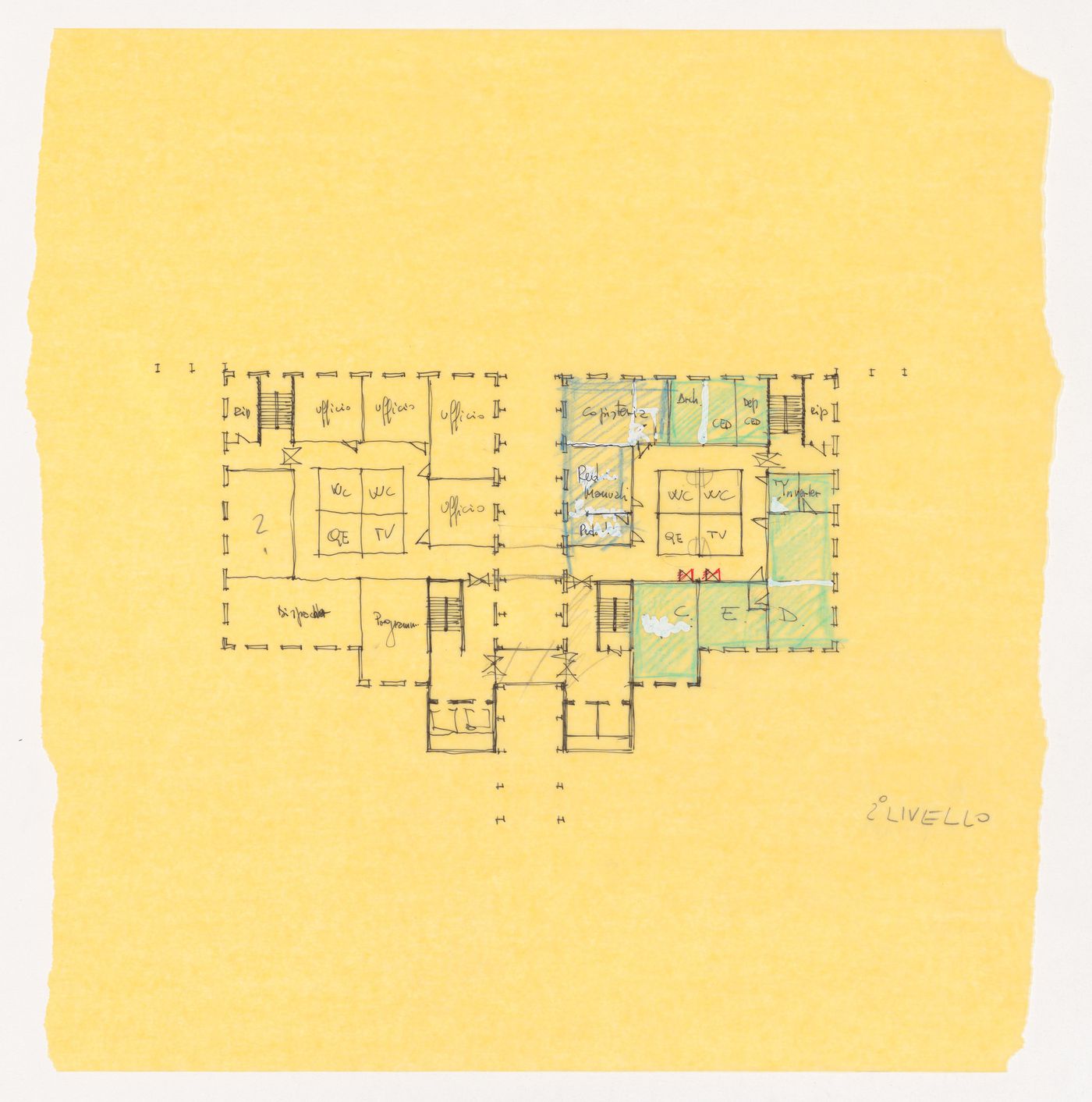 Plan for Fabbrica attrezature ospedaliere a Sysran, Soviet Union (now Russia)