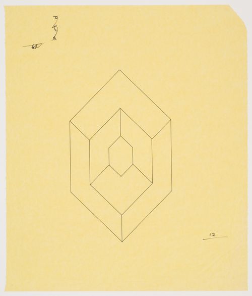 House 11a, Palo Alto, California: Axonometric