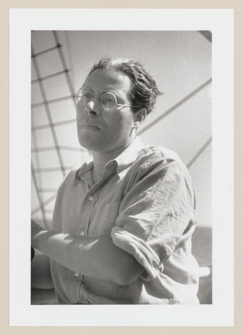 C.I.A.M. Athens, 1933: Portrait of László Moholy-Nagy