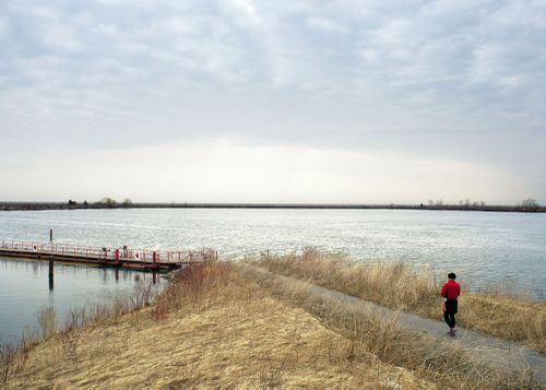An Enduring Wilderness: Jogger, Tommy Thompson Park, Toronto