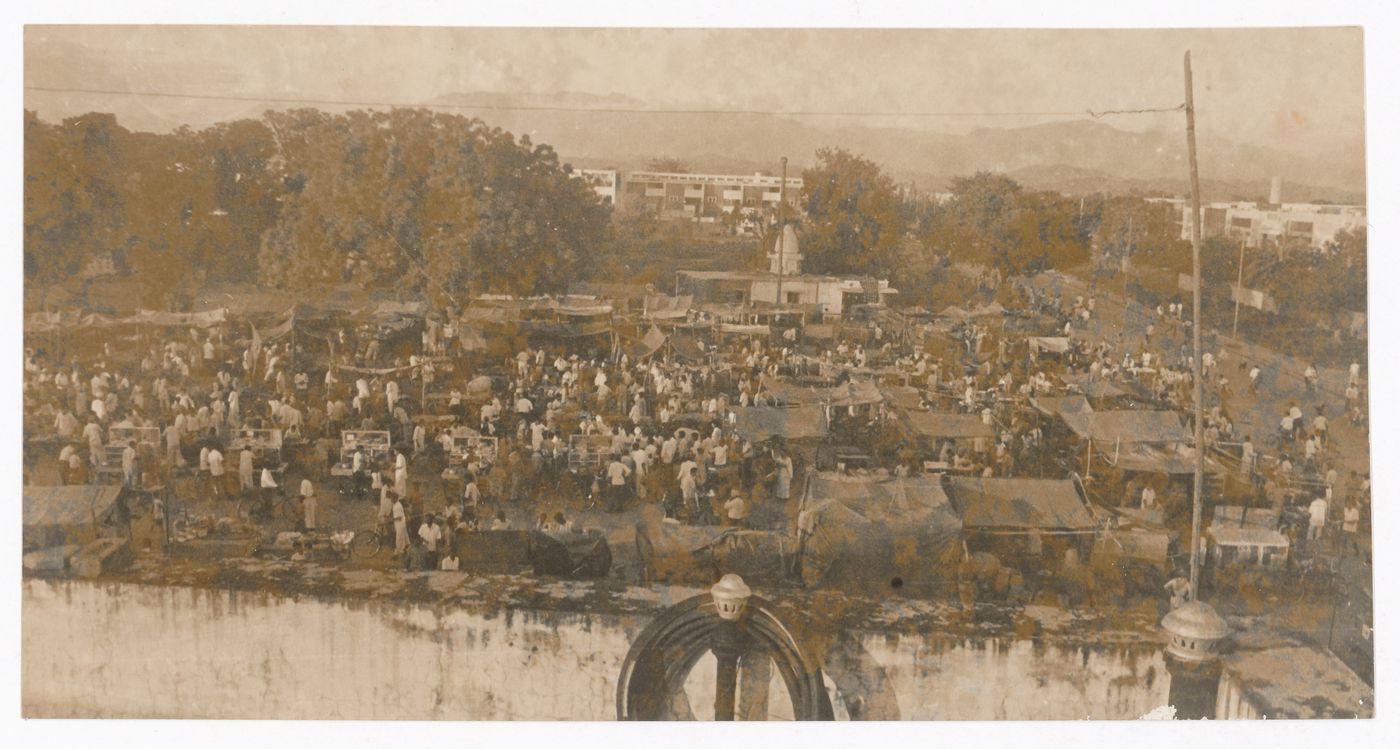 Photograph of cityscape, Chandigarh, India