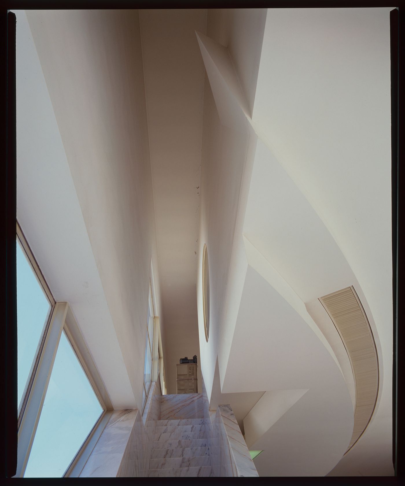 View of ceiling of Banco Borges & Irmão II [Borges & Irmão bank II], Vila do Conde, Portugal