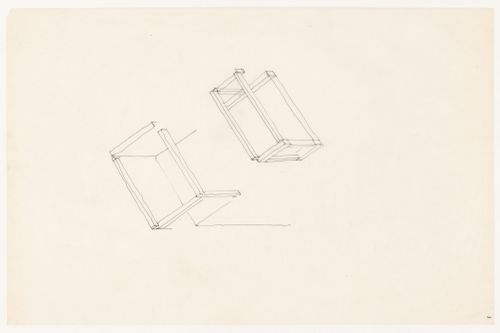 Sketches for House VI, Cornwall, Connecticut