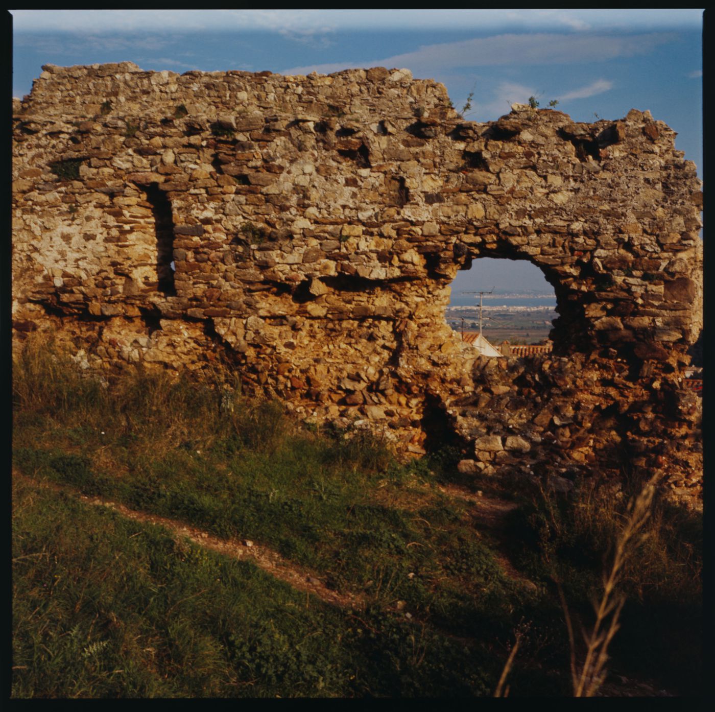 View seen through a ruin, France