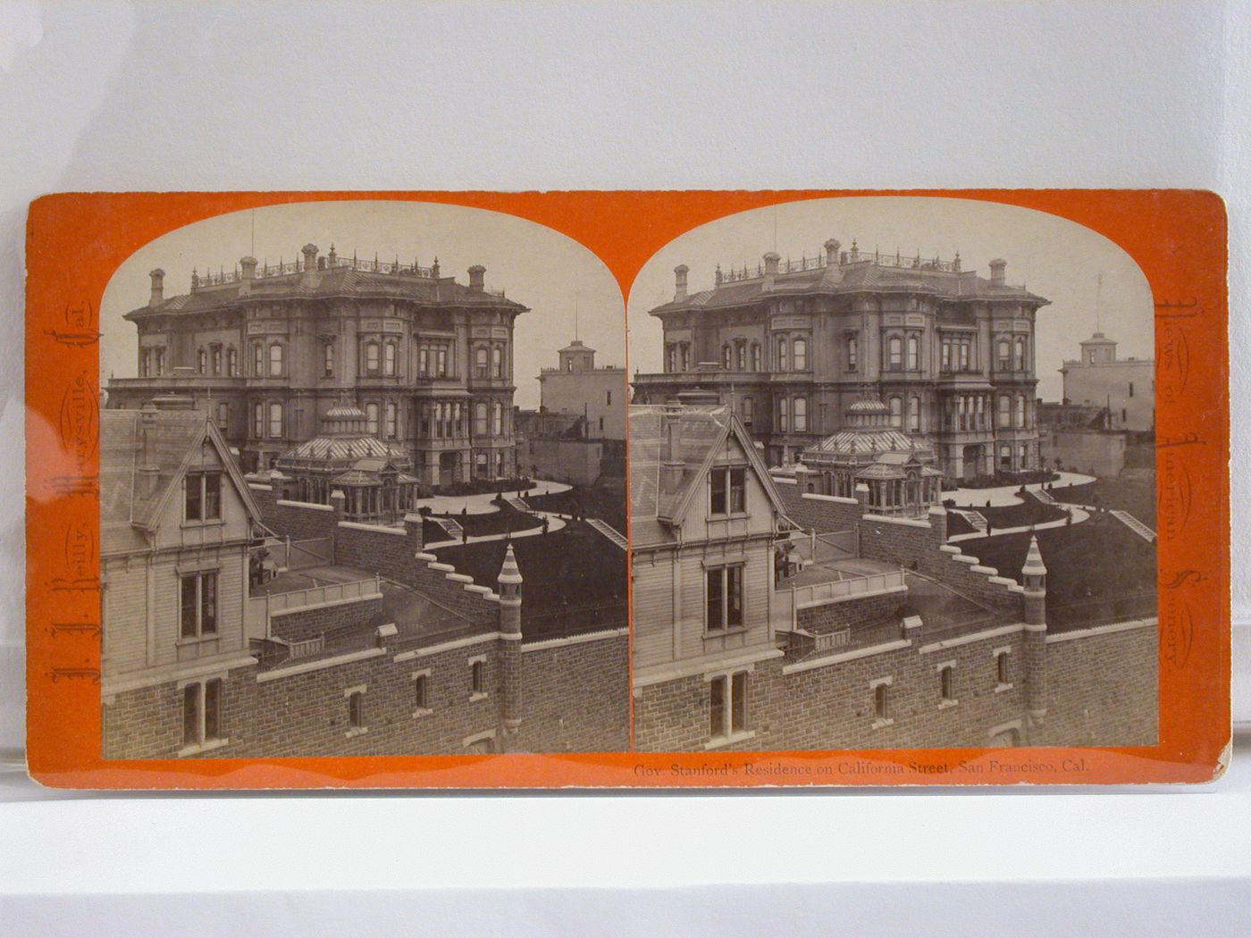 Governor Stanford's Residence on California Street, San Francisco, California