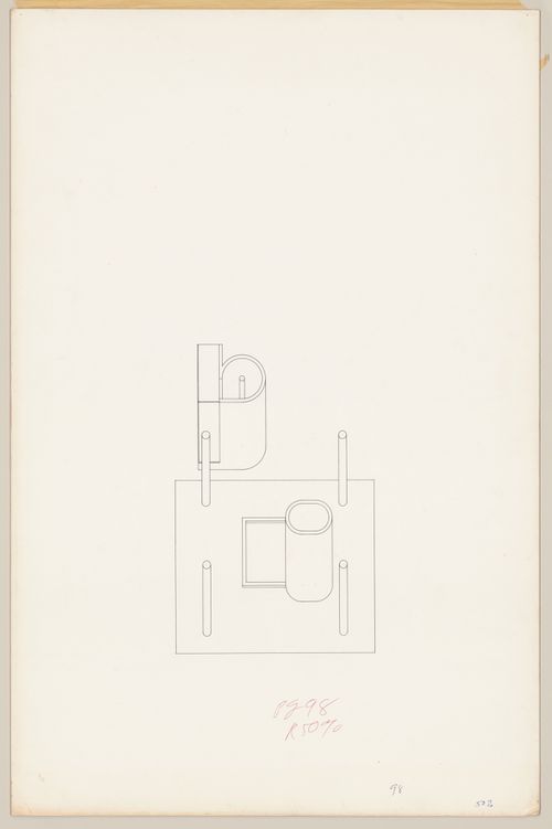 Axonometric for Bernstein House