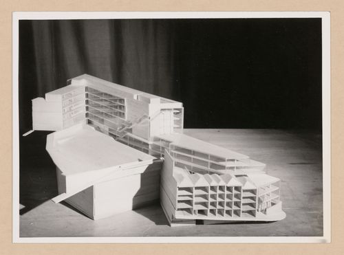 View of model for Edifício de Escritórios na Av. D. Afonso Henriques, Avenida da Ponte, Porto, Portugal