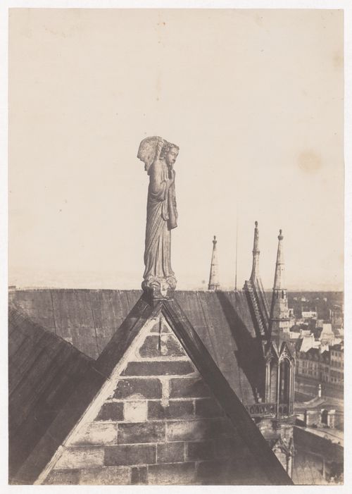 The Angel of the Resurrection on the Roof of Notre Dame, Paris