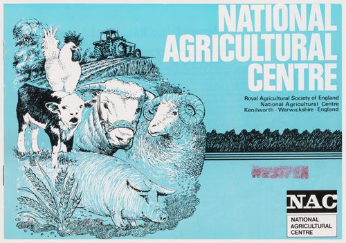 Brochure about the National Agricultural Centre from the project file "Westpen"