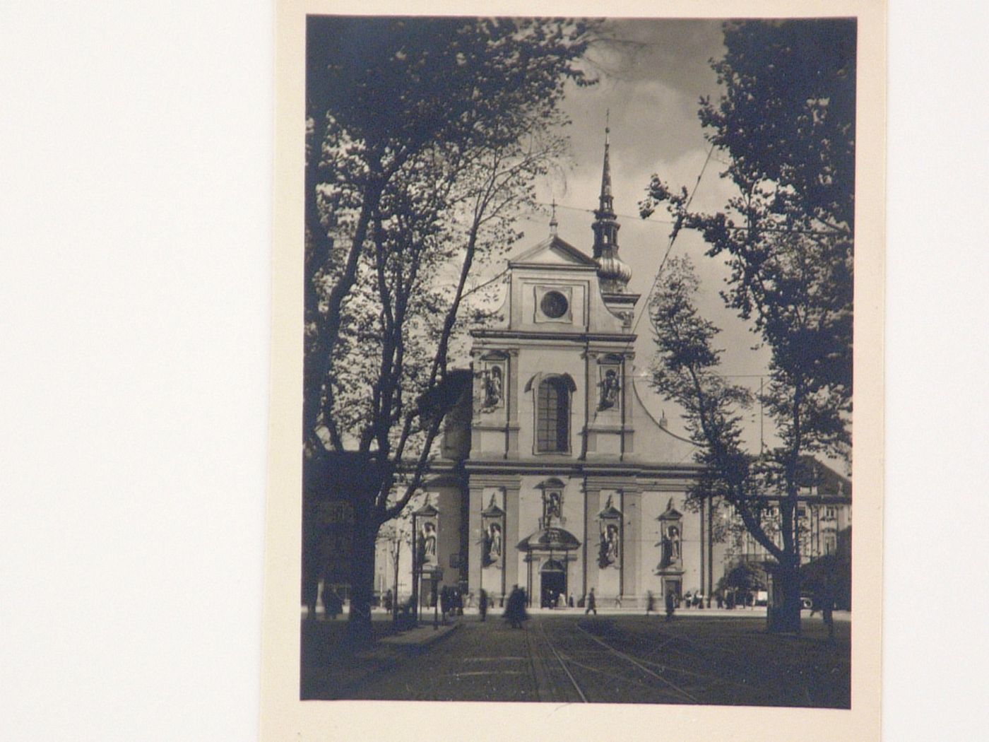 Church of St. Thomas exterior, Brno, Czech Republic
