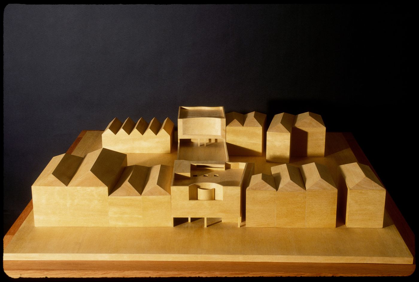 View of model for Caixa Geral de Depósitos, Matosinhos, Portugal