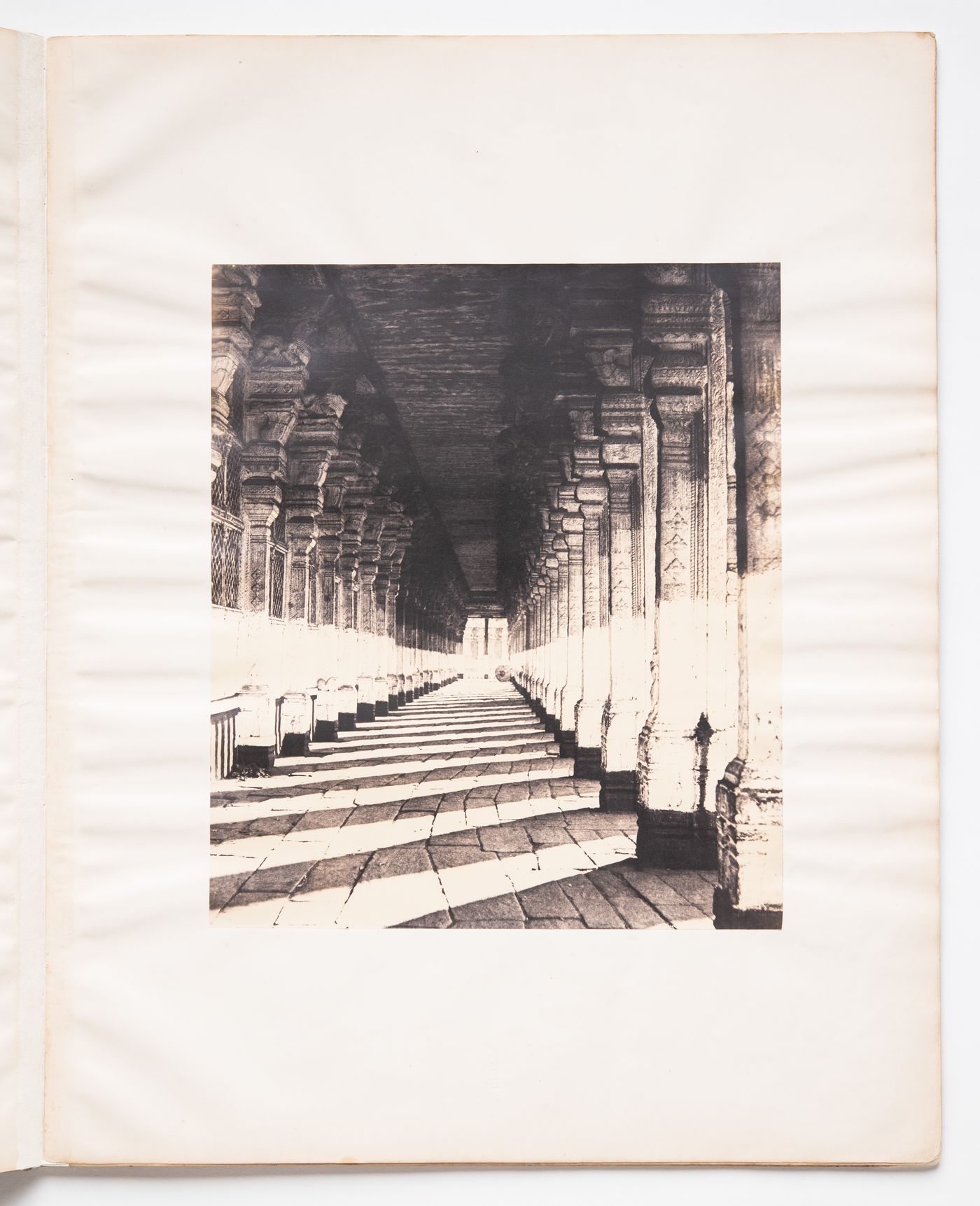 Madura. Trimul Naik's choultry, side verandah from west