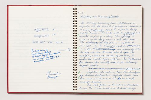 Air Structures Research: notes on military and engineering devices