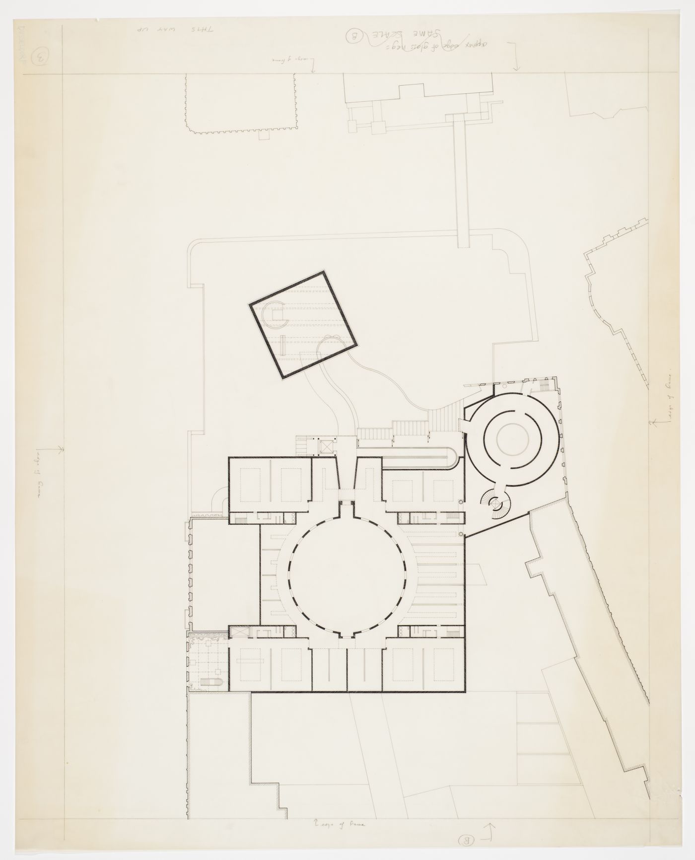 Nordrhein-Westfalen Museum, Dusseldorf, Germany: gallery level plan