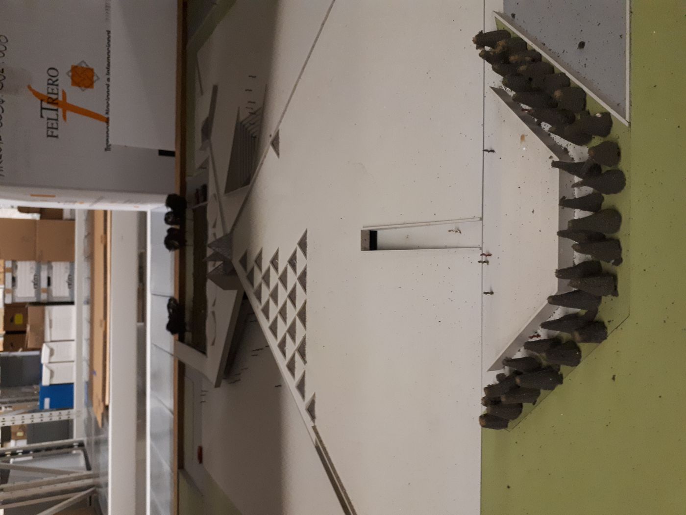 Model for the Royal Canadian Air Force Memorial in Trenton, Ontario