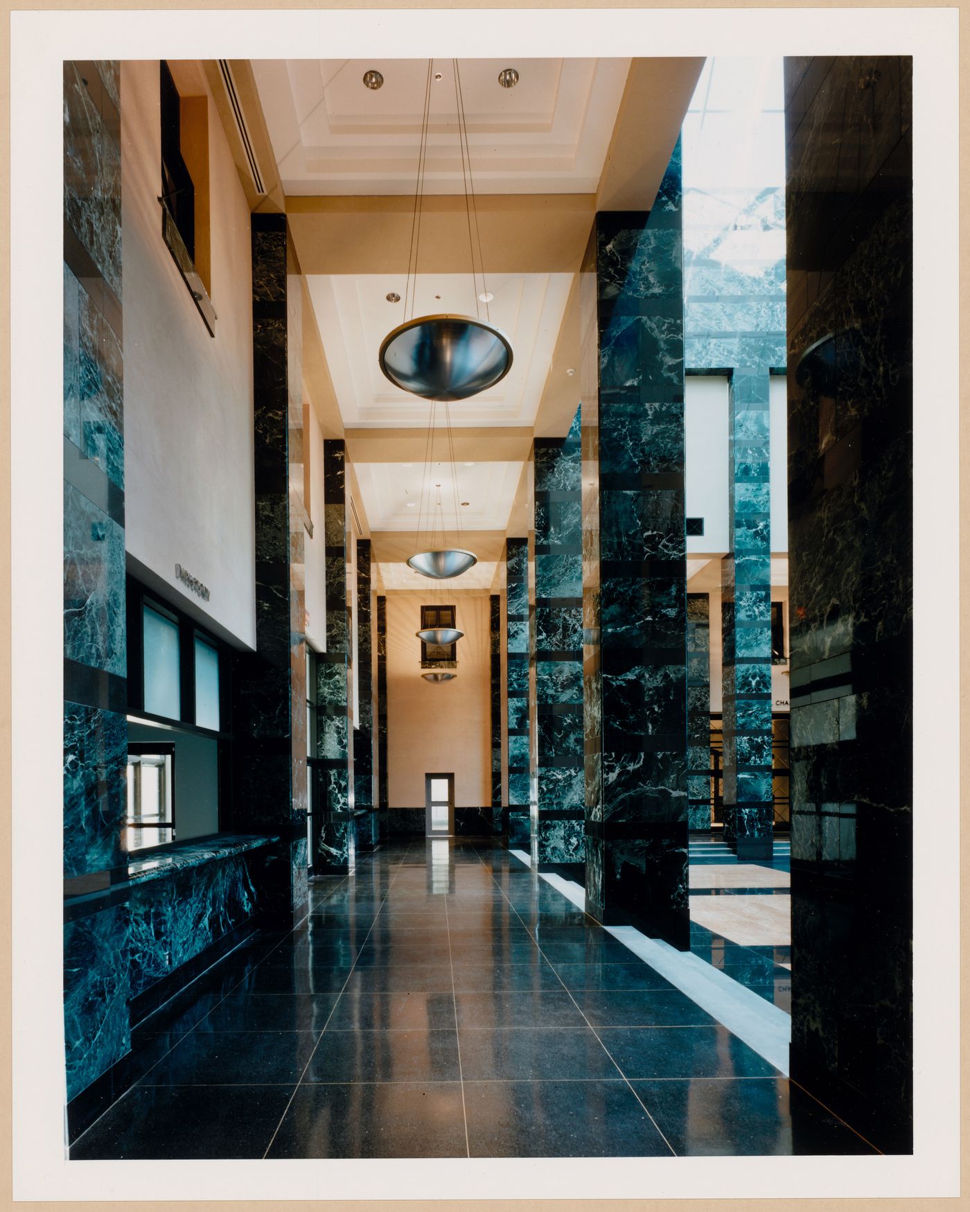 Interior view of the Great Hall, Mississauga Civic Centre, Mississauga, Ontario