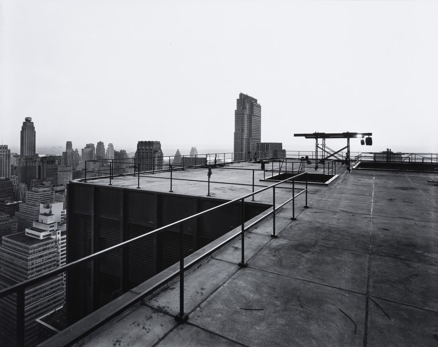 View from the roof of the Seagram Building looking southwest, New York City