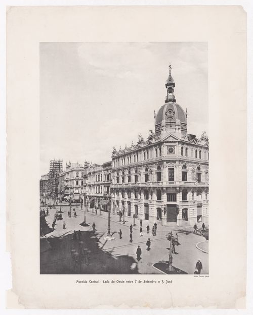 Plate from portfolio ''Avenida Central'', Brazil
