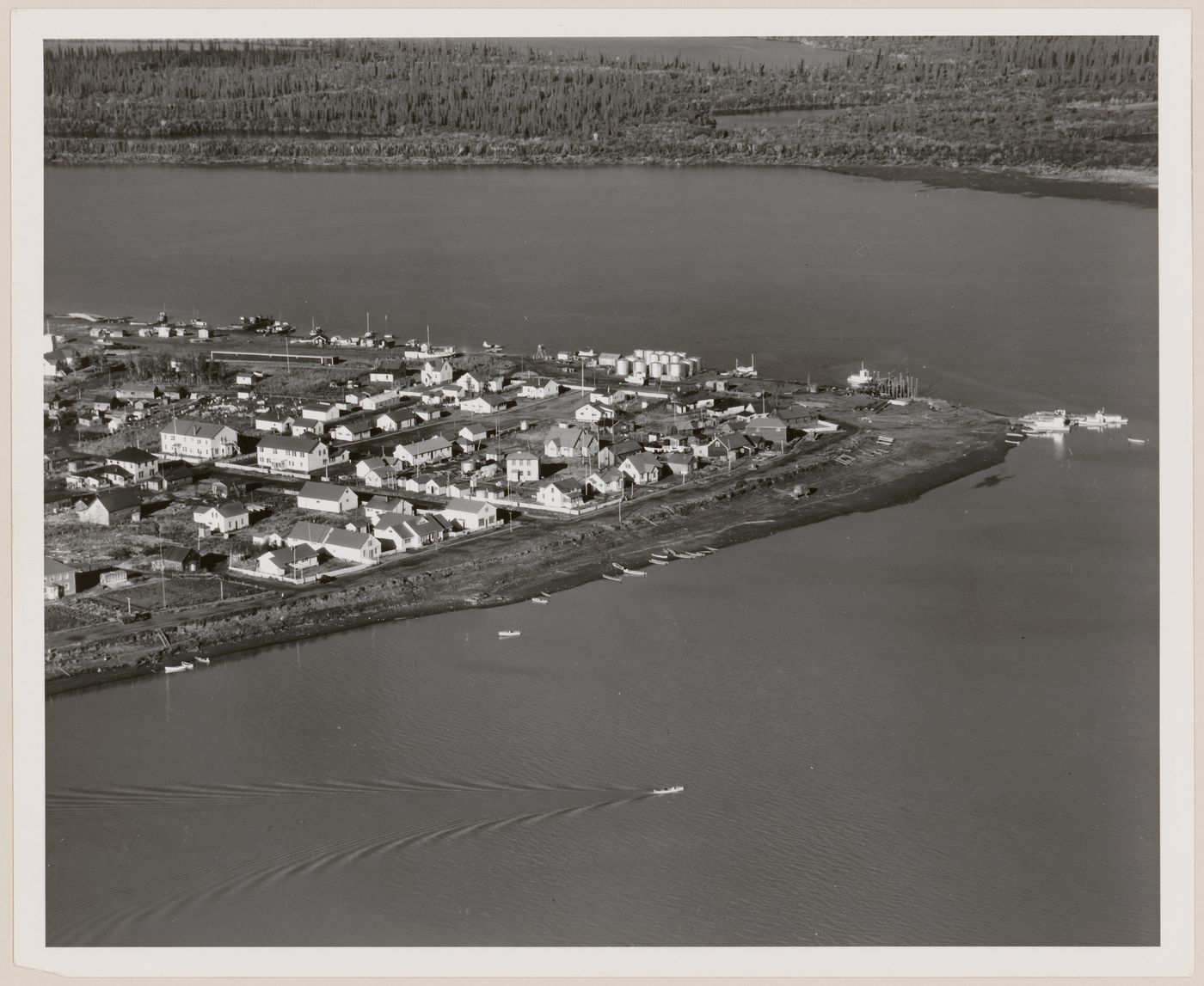 Aklavik, at mouth of McKenzie River system, Northwest Territories