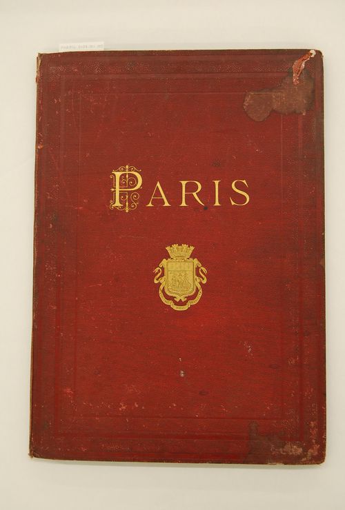 Panorama of Paris skyline from the rooftop of Church of Saint-Gervais-et-Saint-Protais