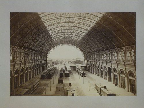 Railroad station, Turin, Italy