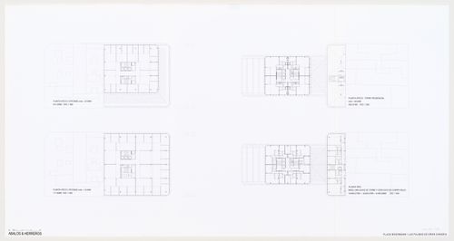 Plans, Plaza y torre Woermann, Las Palmas de Gran Canaria, Spain