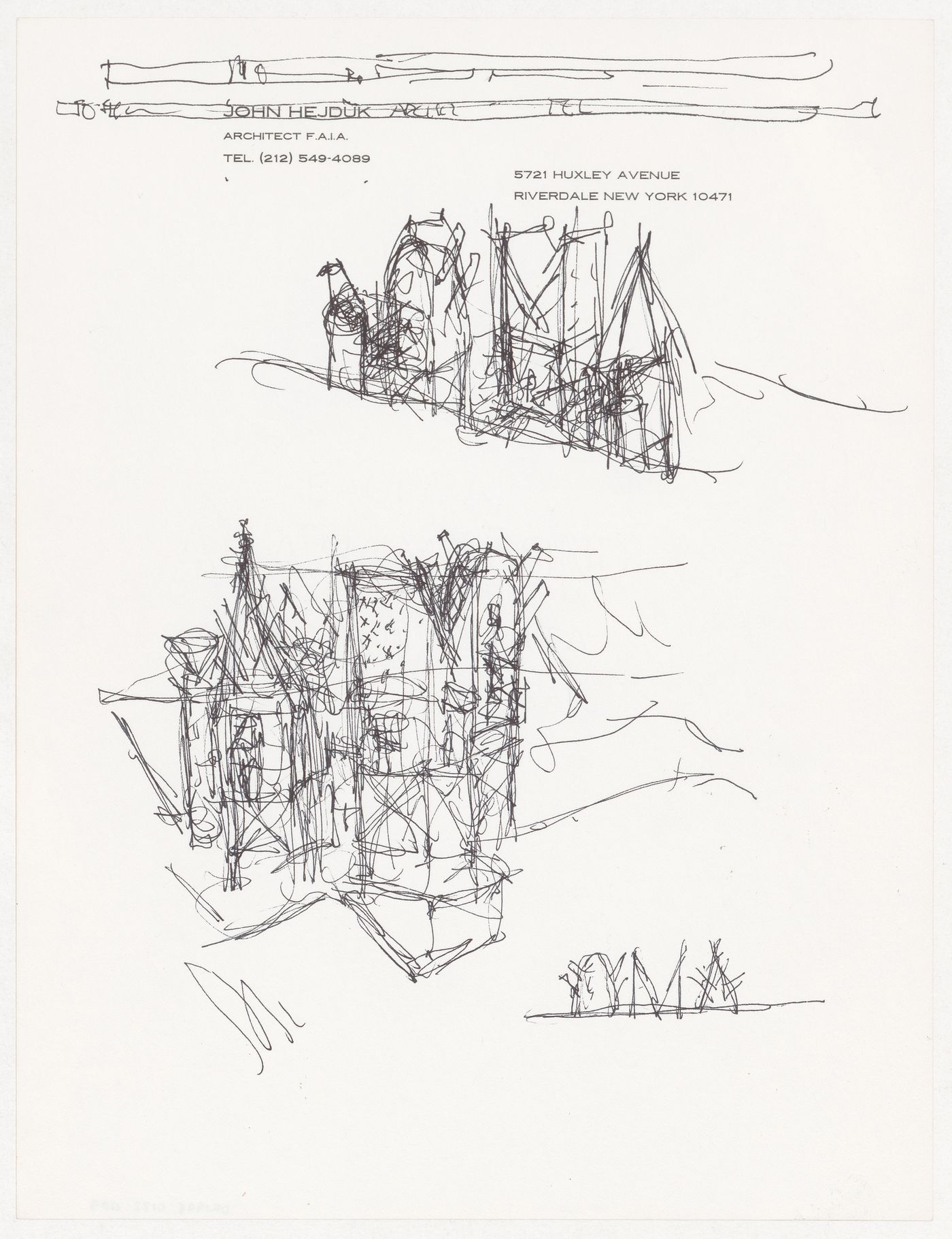 Sketches for House for a Poet