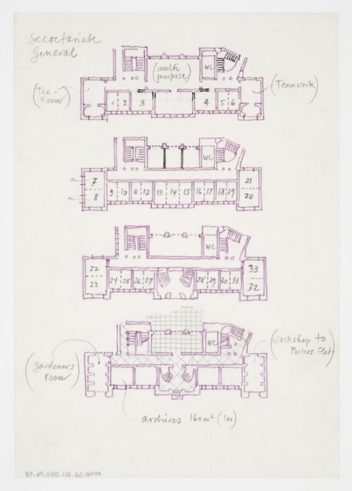 Wissenschaftszentrum, Berlin, Germany: plans