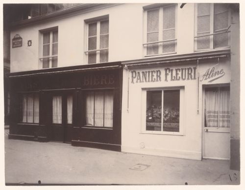 Boulevard de la Chapelle, view of shopsincluding Panier Fleuri, Paris, France