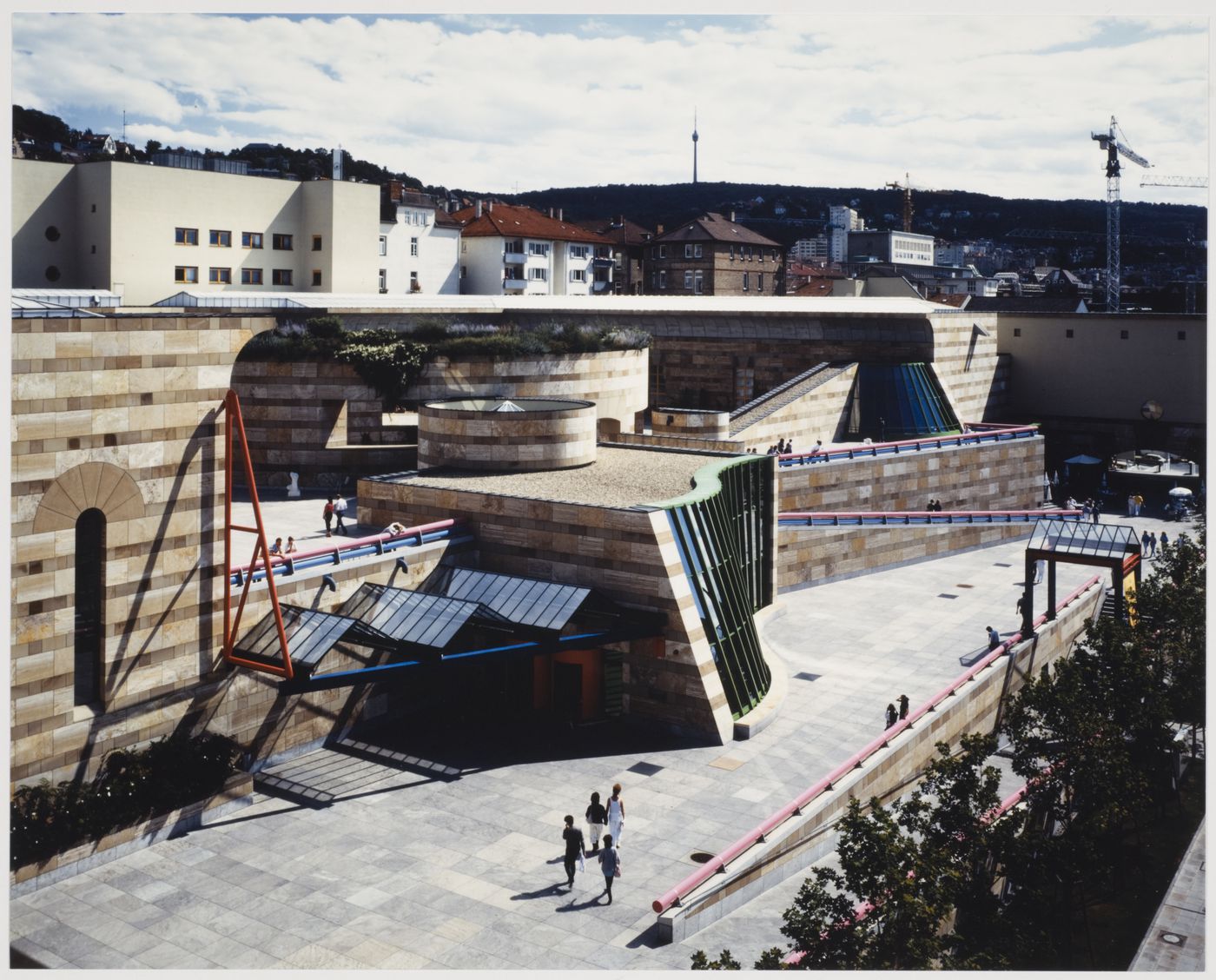 Staatsgalerie, Stuttgart, Germany: exterior view