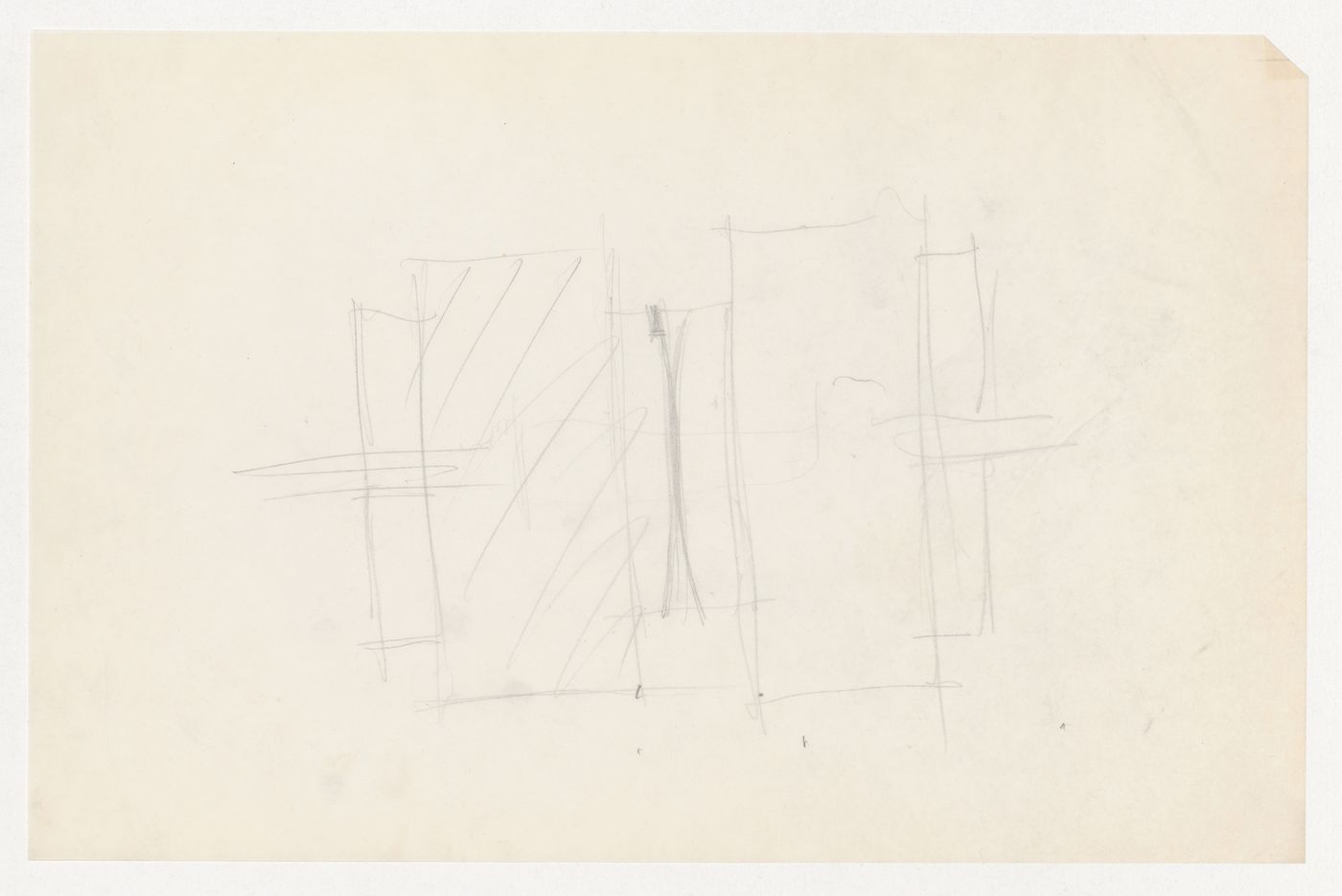 Sketch sectional detail for the Metallurgy Building, Illinois Institute of Technology, Chicago