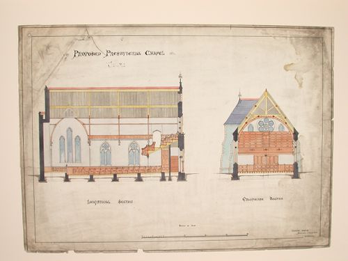 Hamlet Free Church, Liverpool - Side elevation