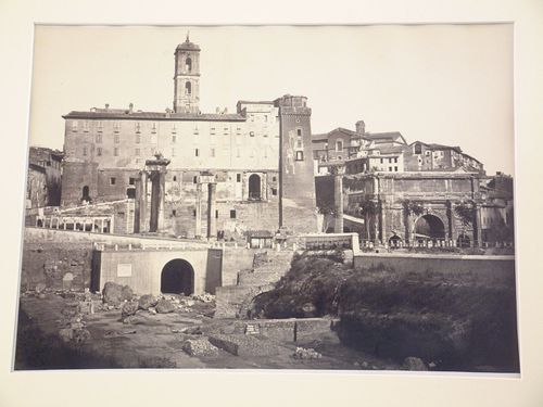 Forum and Basilica Julia, Rome, Italy