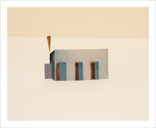 Proofs of Relevance: View of a collage of a residential prototype Vivienda AH Gia, Abalos & Herreros (1993-1996)